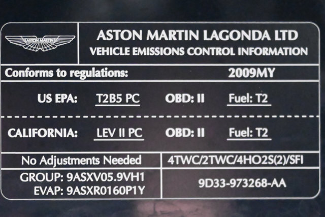 Used 2009 Aston Martin DB9 Coupe RWD image 40