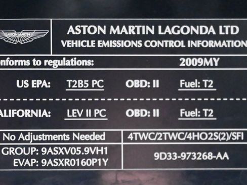 Used 2009 Aston Martin DB9 Coupe RWD image 40