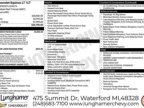 New 2026 Chevrolet Equinox LT w/ Convenience Package II FWD image 15