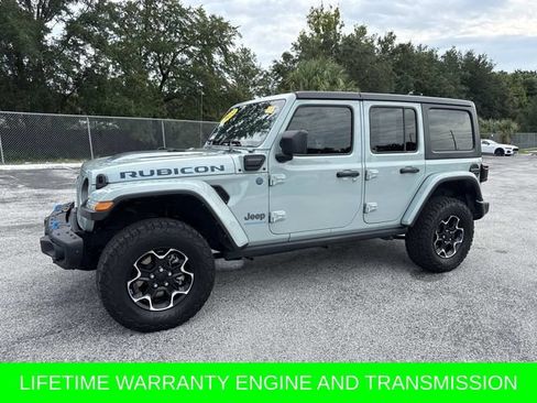 Used 2023 Jeep Wrangler Unlimited Rubicon 4xe w/ Steel Bumper Group AWD/4WD image 8