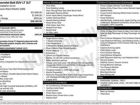 Used 2023 Chevrolet Bolt EUV LT w/ Comfort Package image 4