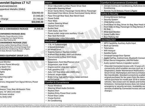 Used 2019 Chevrolet Equinox LT AWD/4WD image 3