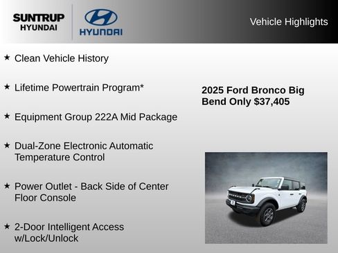 Used 2025 Ford Bronco Big Bend AWD/4WD image 8