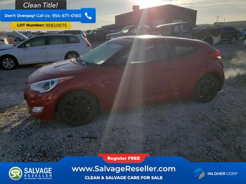 Used 2012 Hyundai Veloster w/ Style Pkg image 1