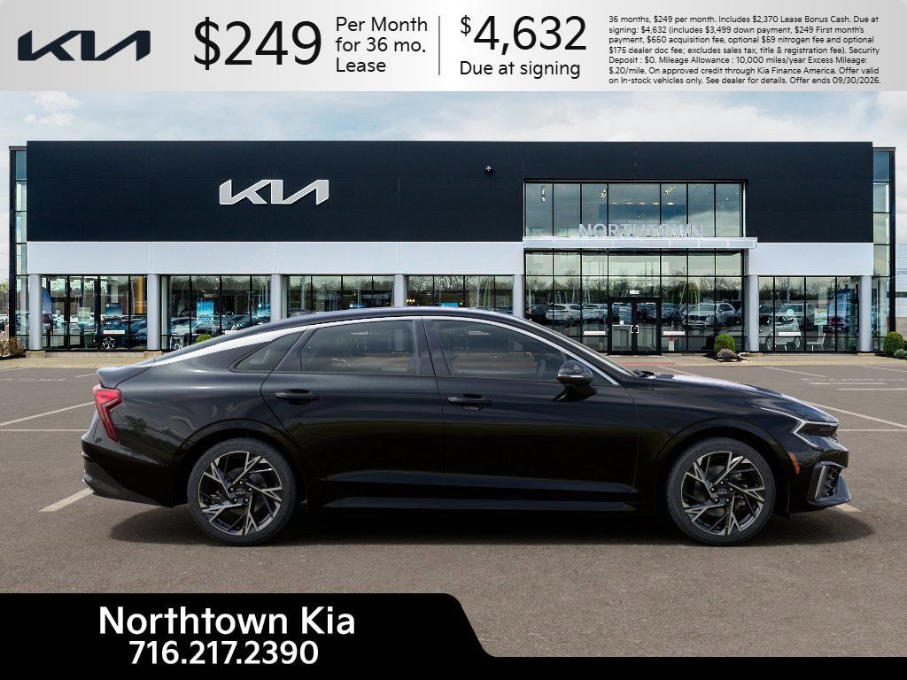 New 2026 Kia K5 GT-Line w/ GT-Line Red Interior Package AWD/4WD image 8