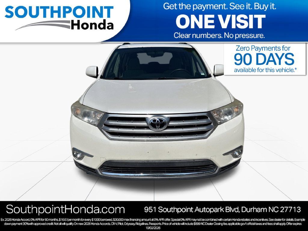 Used 2012 Toyota Highlander 4WD w/ Tech Pkg image 2
