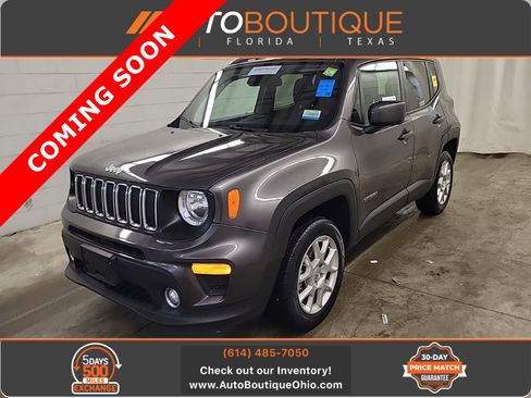 Used 2021 Jeep Renegade Latitude w/ Sun & Sound Group AWD/4WD image 1