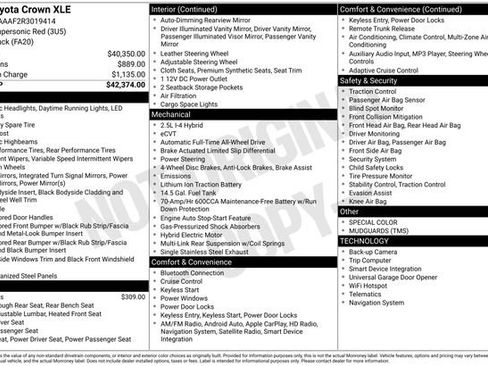 Used 2024 Toyota Crown XLE image 31