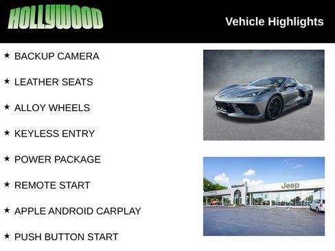 Used 2022 Chevrolet Corvette Stingray Premium Conv w/ 3LT image 3