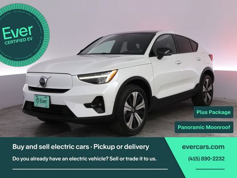 Used 2023 Volvo C40 P8 Recharge Plus AWD/4WD image 1