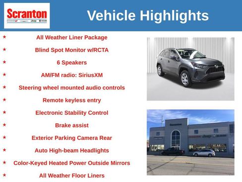 Used 2020 Toyota RAV4 LE w/ All Weather Liner Package AWD/4WD image 6