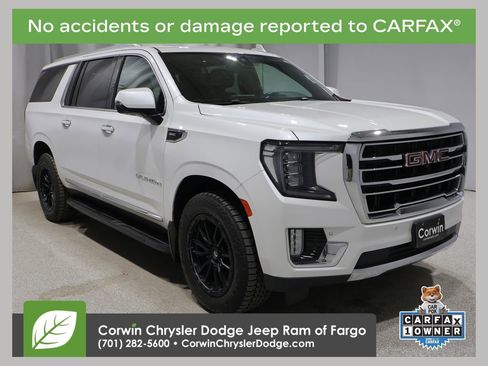 Used 2021 GMC Yukon XL SLT w/ SLT Premium Package image 1