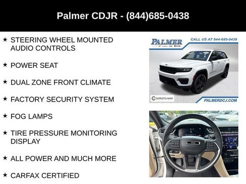 Certified 2024 Jeep Grand Cherokee Limited w/ Black Appearance Package RWD image 18