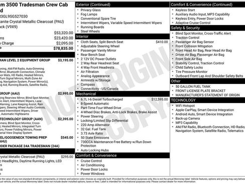 New 2025 RAM 3500 Tradesman image 4