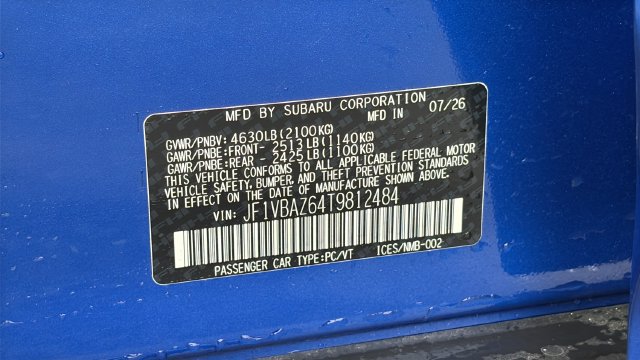 New 2026 Subaru WRX GT AWD/4WD image 26