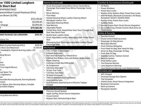 Used 2025 RAM 1500 Limited AWD/4WD image 7