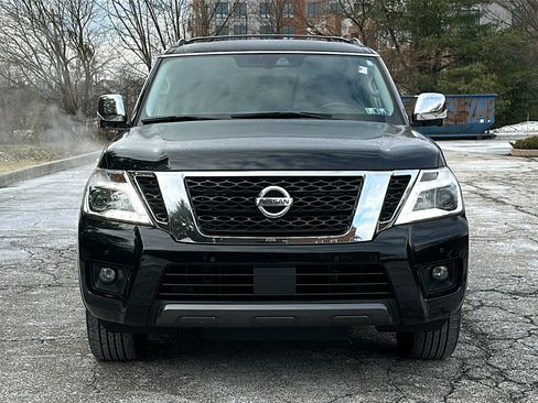 Certified 2019 Nissan Armada Platinum w/ Captain's Chairs Package image 3
