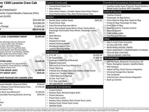 Used 2022 RAM 1500 Laramie AWD/4WD image 4