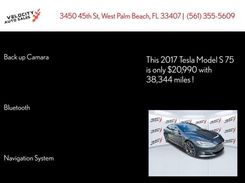Used 2017 Tesla Model S 75 image 19