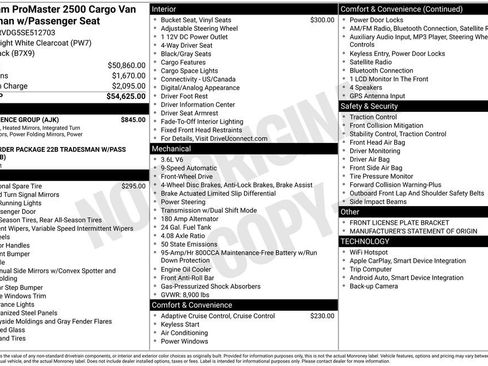 Used 2025 RAM ProMaster 2500 w/ Convenience Group image 35