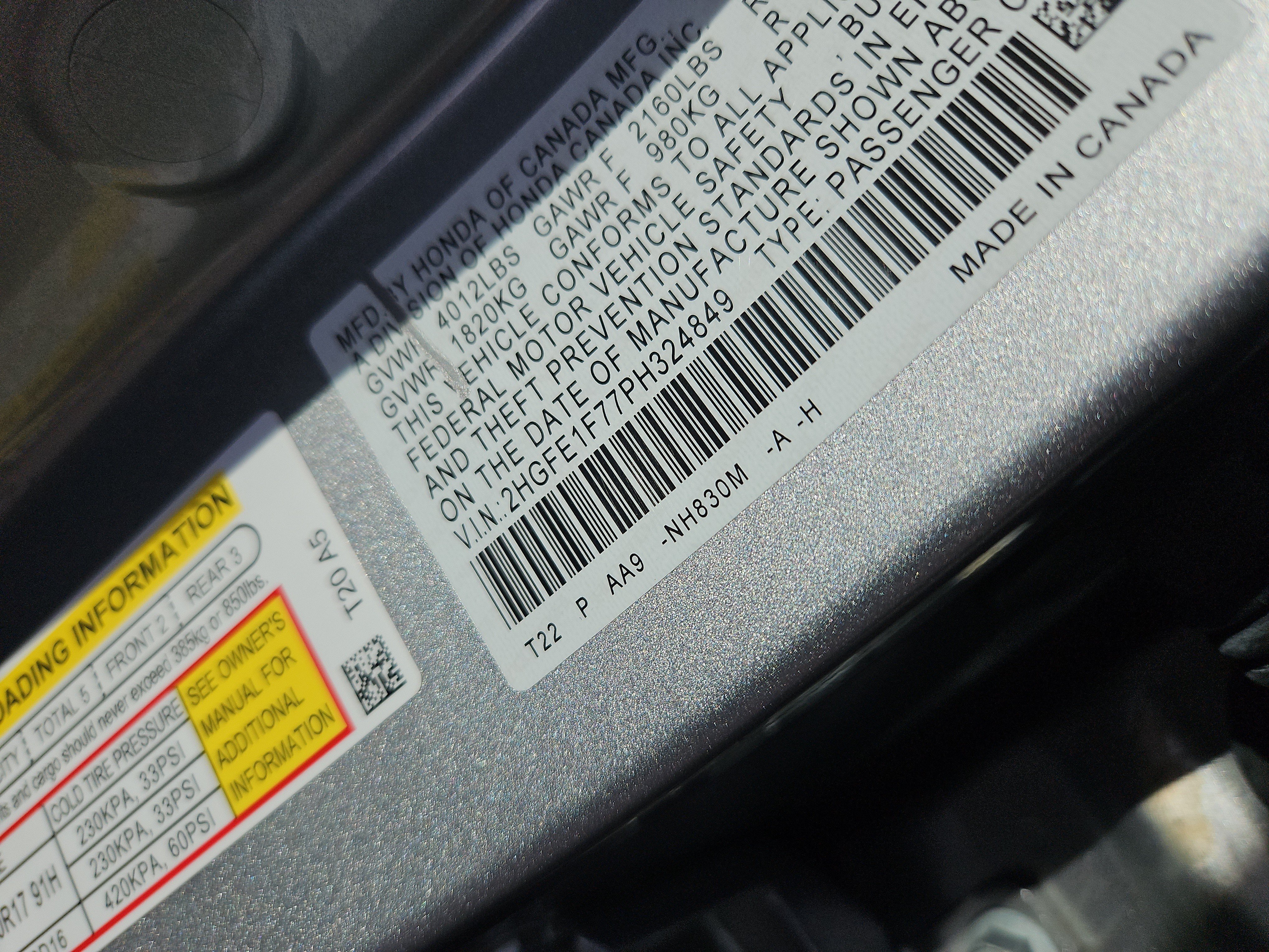 Used 2023 Honda Civic EX image 7