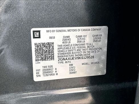Used 2019 Chevrolet Equinox LT AWD/4WD image 33