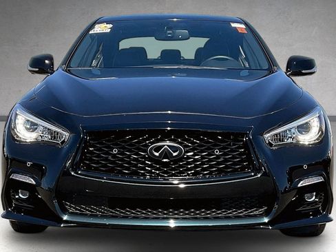 Used 2023 INFINITI Q50 Red Sport 400 w/ Black Opal Edition RWD image 3