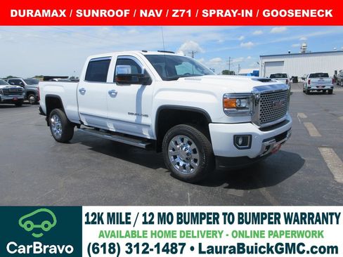 Certified 2017 GMC Sierra 2500 Denali w/ Duramax Plus Package AWD/4WD image 1