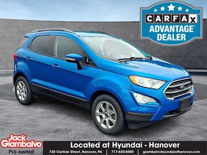 Used 2018 Ford EcoSport SE