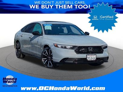 Certified 2024 Honda Accord Sport
