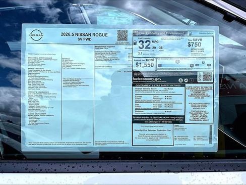 New 2026 Nissan Rogue SV image 12