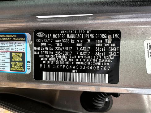 Used 2018 Kia Sorento FWD image 31