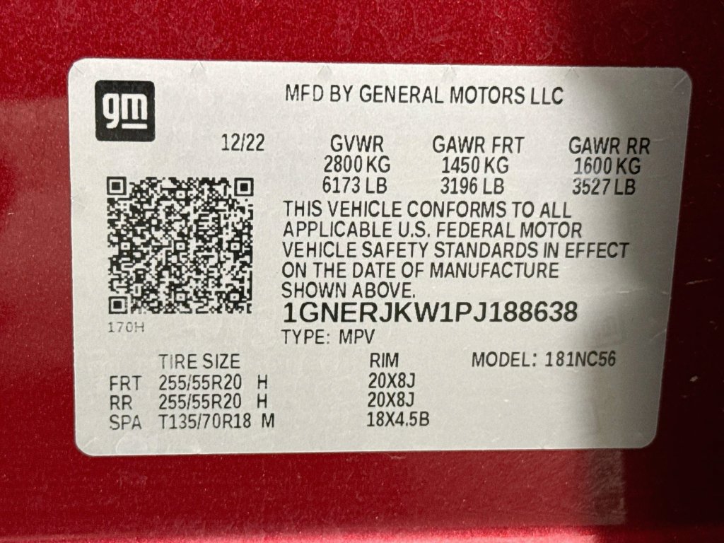 Used 2023 Chevrolet Traverse RS FWD image 33