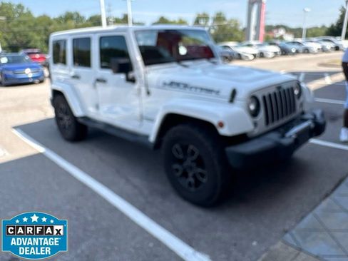 Used 2017 Jeep Wrangler Unlimited Sahara AWD/4WD image 1