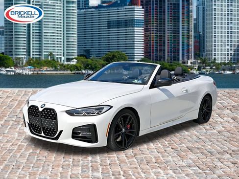 Used 2021 BMW 430i Convertible w/ M Sport Package RWD image 2