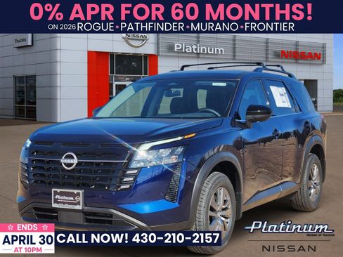 New 2026 Nissan Pathfinder SV AWD/4WD image 2