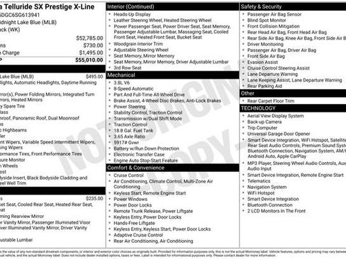 Certified 2025 Kia Telluride SX Prestige X-Line AWD/4WD image 36