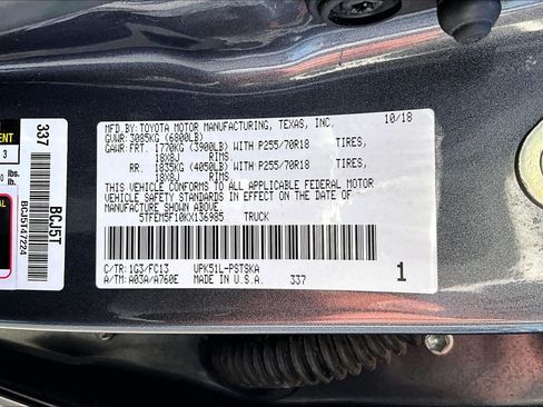 Used 2019 Toyota Tundra SR5 w/ SR5 Upgrade Package RWD image 31