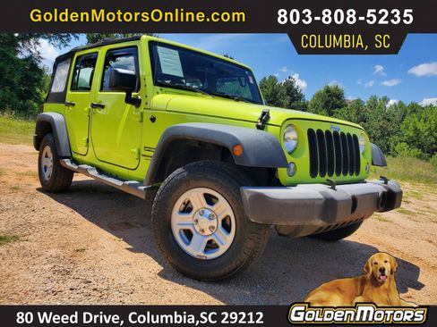 Used 2016 Jeep Wrangler Unlimited Sport w/ Connectivity Group AWD/4WD image 1