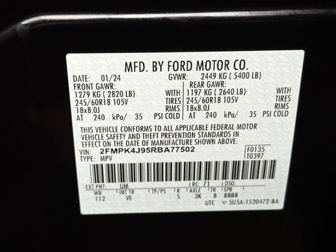 Used 2024 Ford Edge SEL image 29