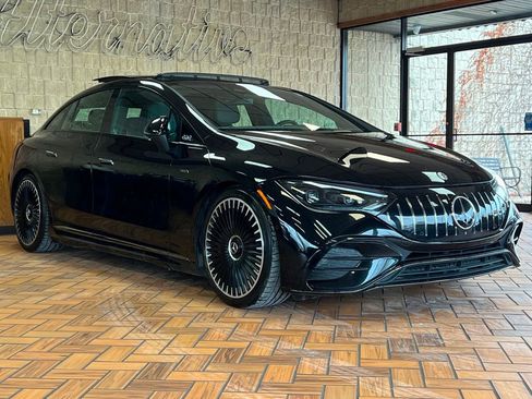 Used 2023 Mercedes-Benz EQE AMG 4MATIC Sedan w/ AMG Night Package image 9