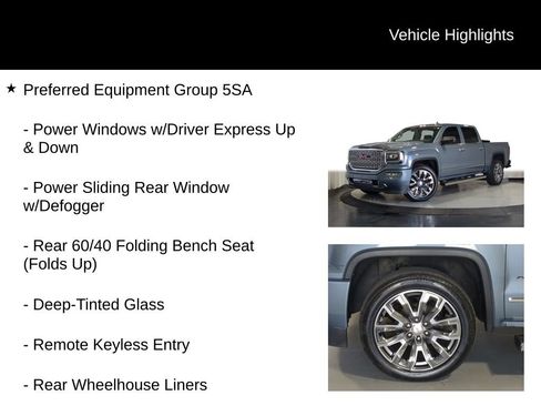 Used 2016 GMC Sierra 1500 Denali w/ Enhanced Driver Alert Package AWD/4WD image 7