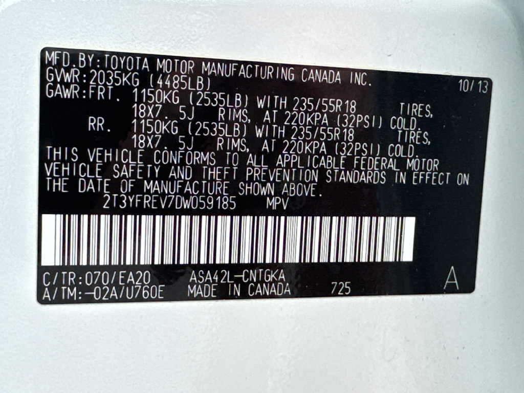 Used 2013 Toyota RAV4 Limited FWD image 31