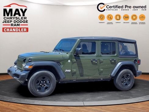 Used 2021 Jeep Wrangler Unlimited Sport AWD/4WD image 16