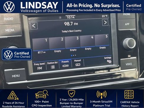 Certified 2023 Volkswagen Taos S w/ IQ Drive S Package FWD image 17