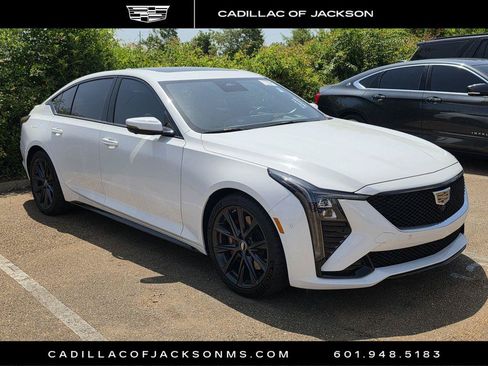 Certified 2025 Cadillac CT5 V w/ Technology Package RWD image 3