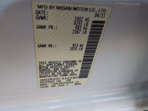 Used 2015 Nissan Leaf S w/ Charge Package image 25