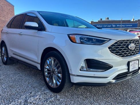 Certified 2022 Ford Edge Titanium w/ Equipment Group 301A image 1