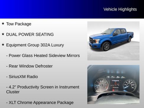 Used 2020 Ford F150 XLT w/ Equipment Group 302A Luxury RWD image 4