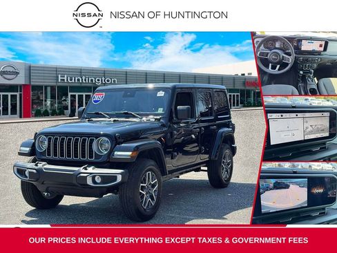 Used 2025 Jeep Wrangler Unlimited Sahara AWD/4WD image 1